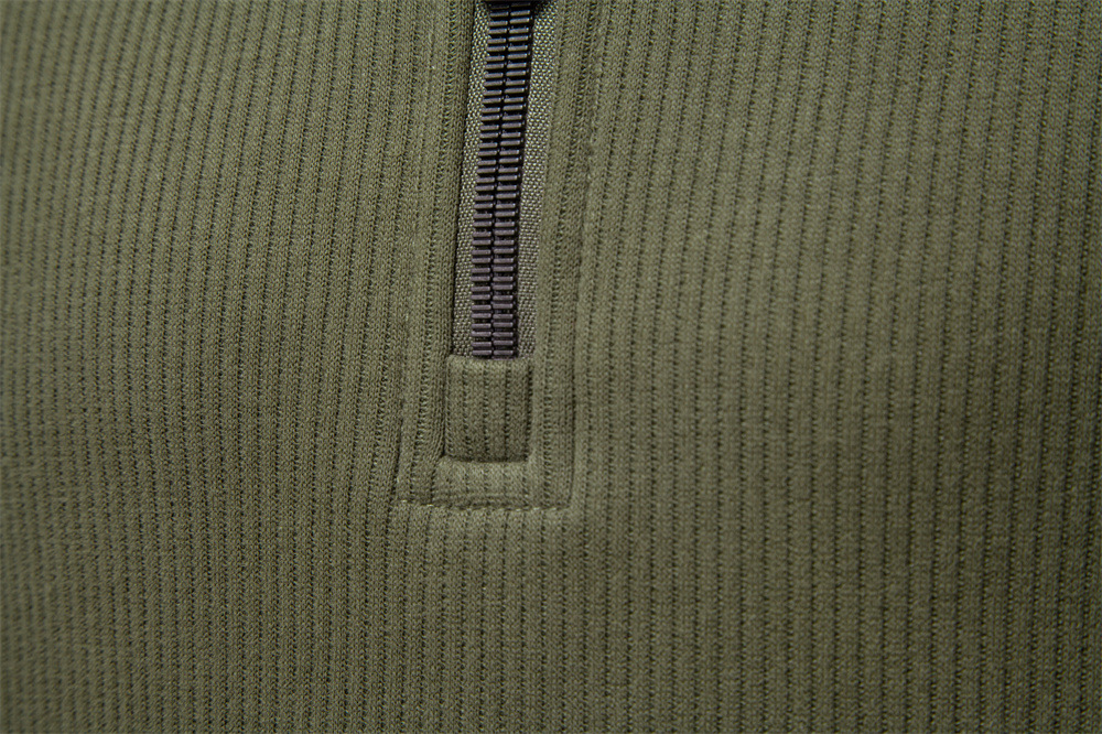 High End Autumn Winter Mens High Neck Half Zip Sweatshirt Fleece Lined Thickened Warmth Loose Fit Casual Versatile Sports Top p European Size S-2XL