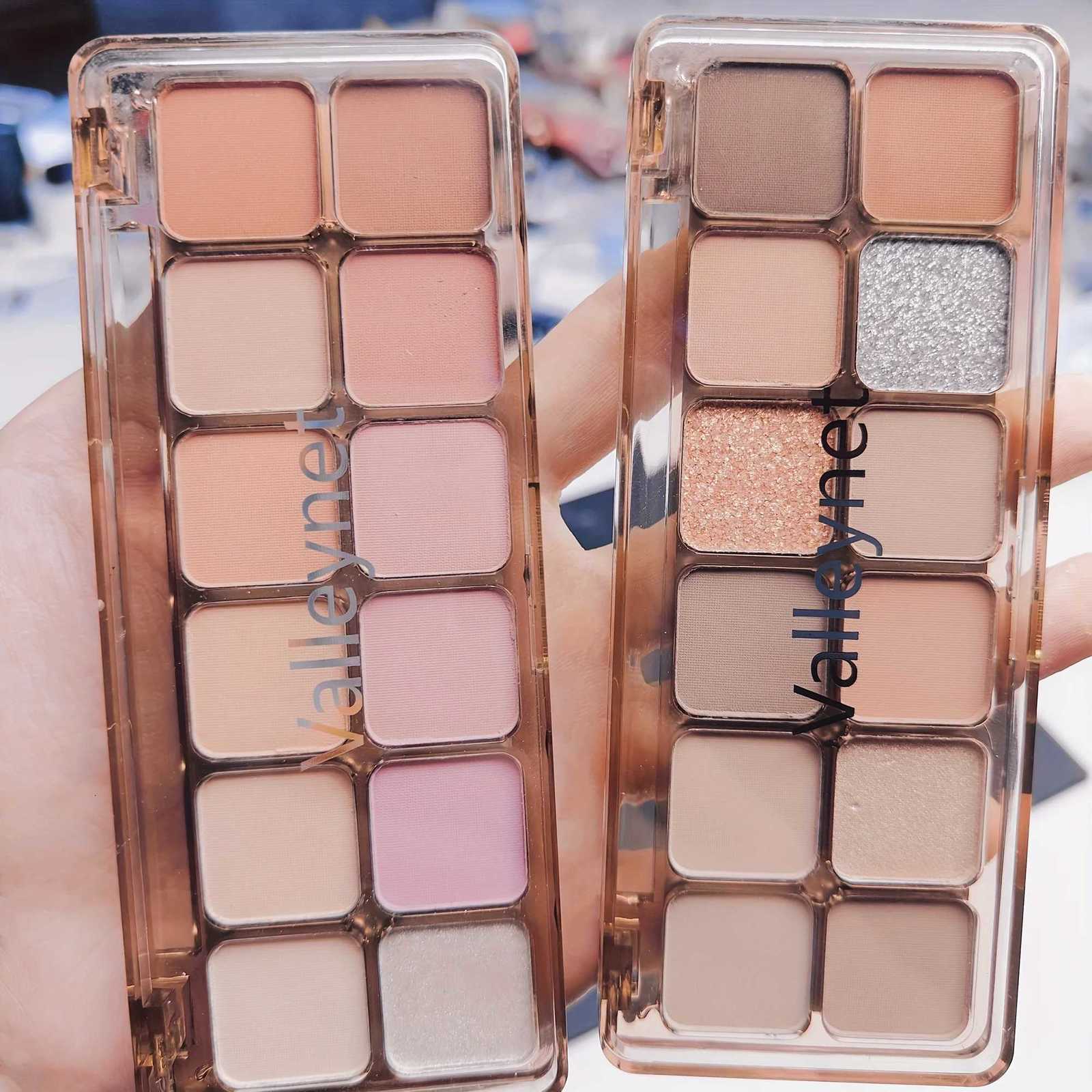 12 Color Eyeshadow Palette Earth Tones Shimmer Matte Waterproof Longlasting Pressed Powder Eye Shadow Palette MakeupXJ251027