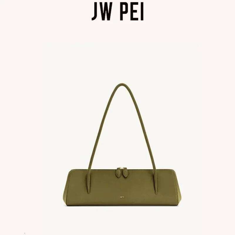 Jwpeifashionable Women's Baguette With Niche Design Solid Color High-Quality Multifunctional Crossbody Bag Exquisite Aesthet