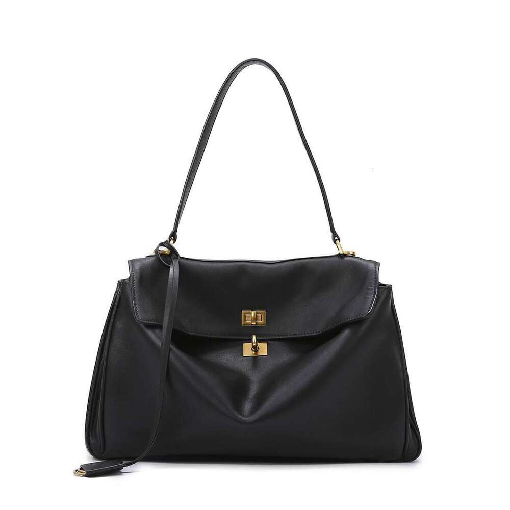 Women's New Rodeo Large Capacity Commuter Tote Handbag Texture Crossbody Bag