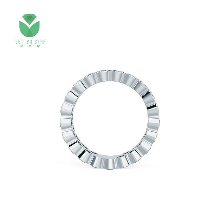 Custom Jewelry Lab Diamond Ring 18 K Lab Created Diamond Rings Wedding Ring Diamond