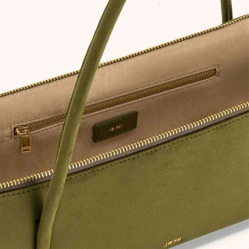 JW PEI Nova French Baguette Bag For Women, Retro Vintage Underarm Purse, Leather Single Shoulder Handbag