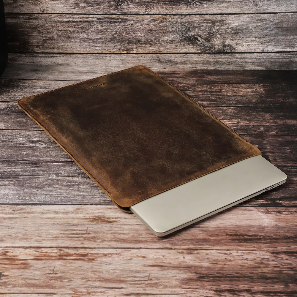 Laptop Bag For Pro Air M4 M3 M2 13 14 16 Case Leather Protective Cover Retro Notebook Sleeve Mouse Pad Gaming Mat Desk 251027