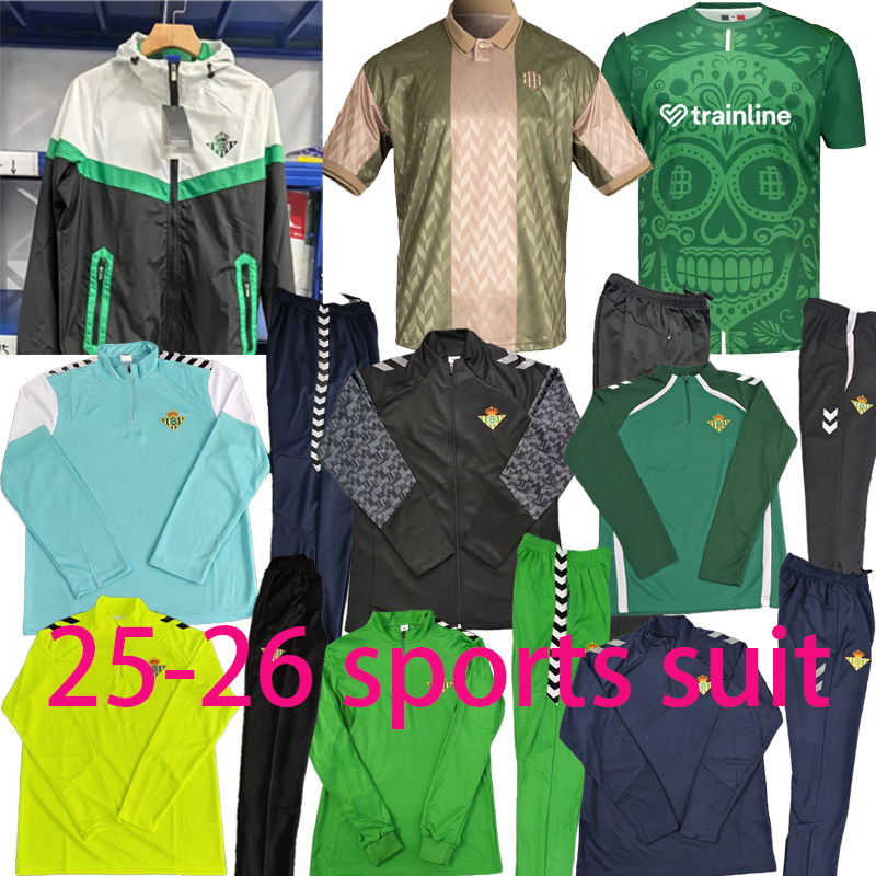 ANTONY 25 26 Betis ISCO Football Jersey Real P.FORNALS AMRABAT EZ ABDE JOAQUIN BAKAMBU C.HERNANDEZ NATAN PAU LOPEZ S.ALTIMIRA RIQUELME 2025 2026 Football MenTraining