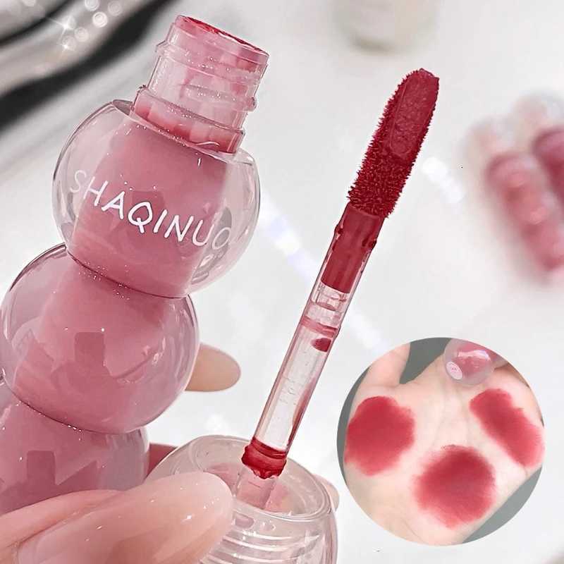 Cute Velvet Matte Lip Gloss Long Lasting Liquid Lipstick Lip Makeup Beauty Nonstick Cup Waterproof Lip Gloss Korean Makeup New W251027
