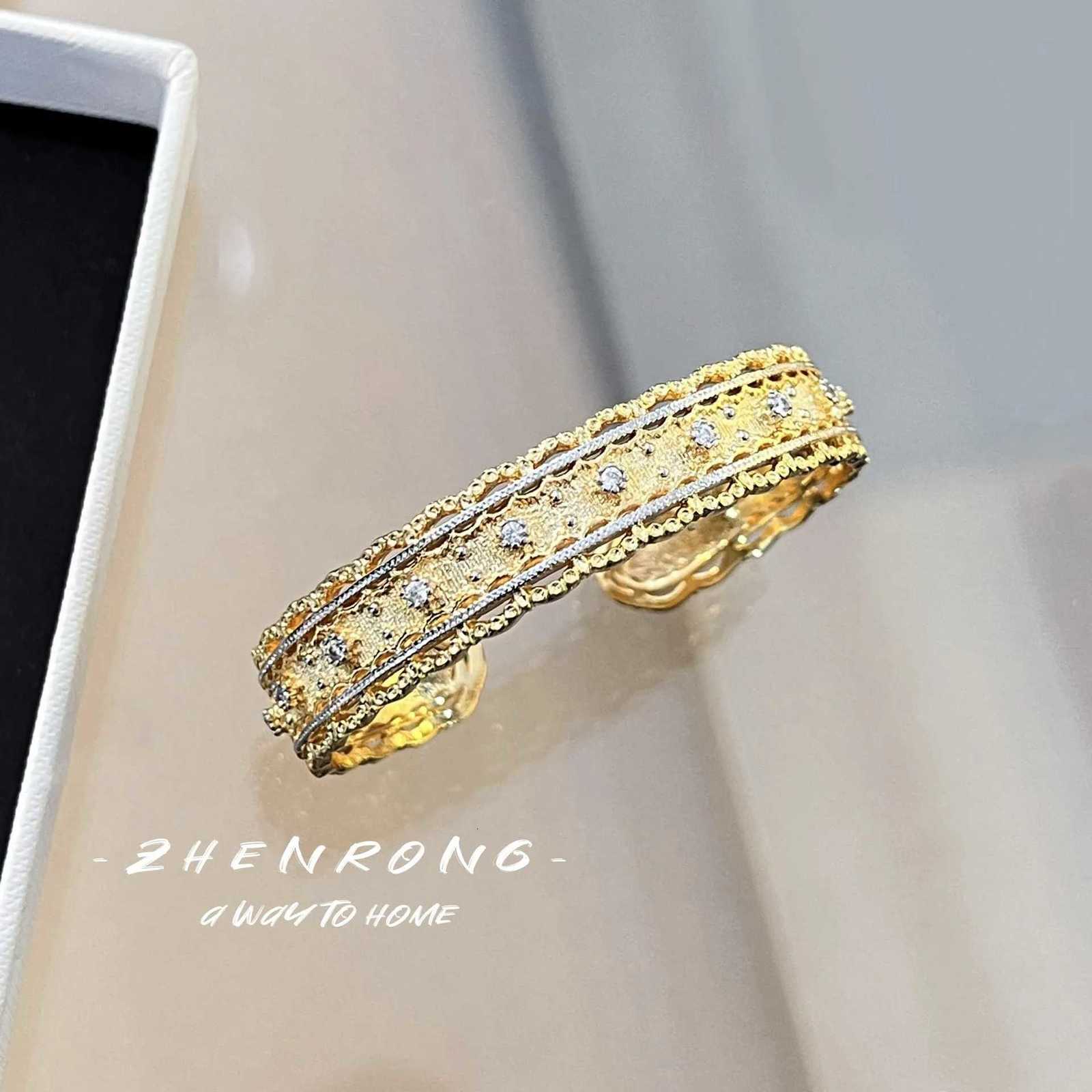 Foydjew Italian Vintage Jewelry Lace Design White Enamel Bracets For Wen Egant Banquet Party AccoriesW251027