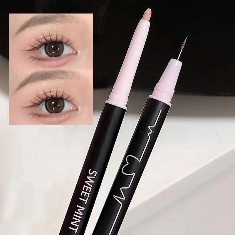 Mulitfuntional Double Ended Lying Silkworm Pencil Highlighter Makeup Pen Nude Liquid Contour Liner Eye Brightener Make Up Stick 251027