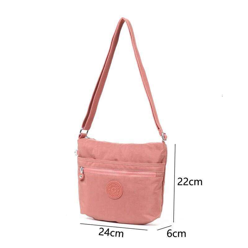 Mindesa High Quality Female Portable Nylon Fashion Leisure Shoulder Crossbody Ladies Women Bag Waterproof 8593