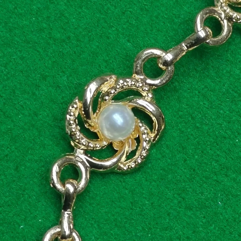 Original Golden Rose Pearl Ladies Pants Chain Bilayer Packet Chain Fashion Female Ones Waist Accessories Jewelry 251024