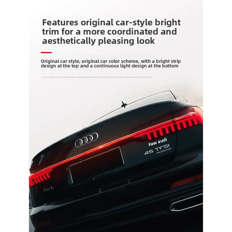 Suitable for A6L A4L Q5L Q7 Through Special Audi Car Tail Light Strip Upgrade Modification high quality