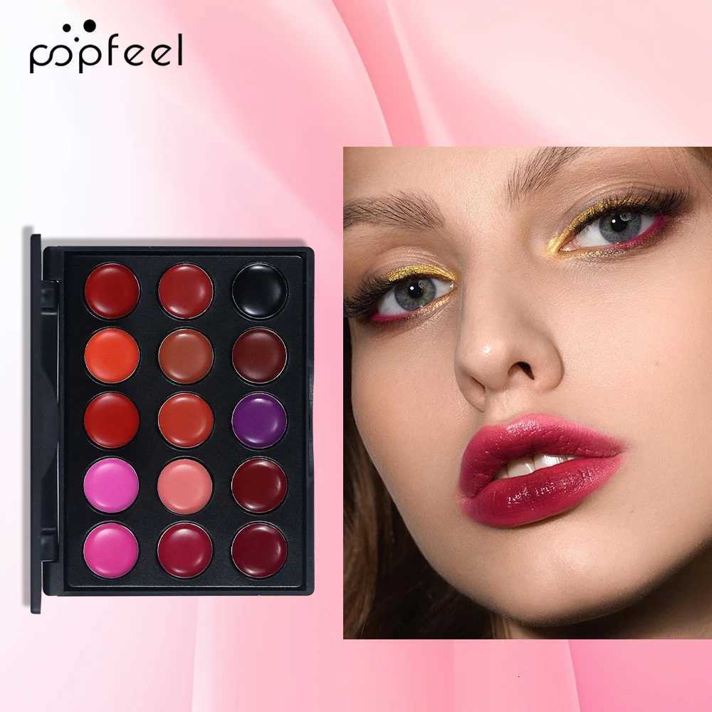 POPFEEL 5Color Moisturizing Liquid Lipstick Palette LongLasting EasytoApply Portable Mini Travel Lip Gloss and Lipstick W251027