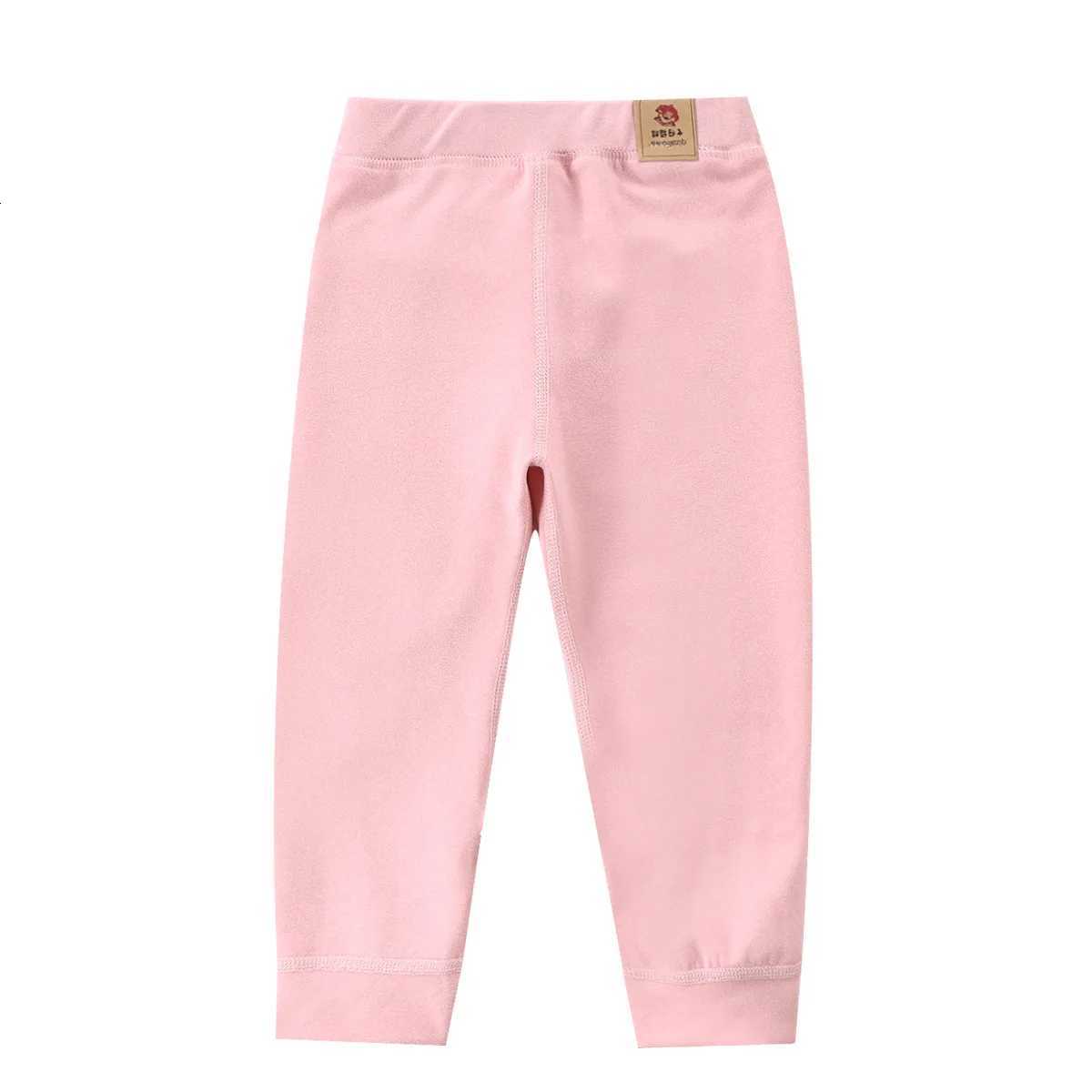 Childrens Padded Bottoms Boys Single Trousers Girls Autumn and Winter Warm Middle and Large Children Thickened Long PantsT251027