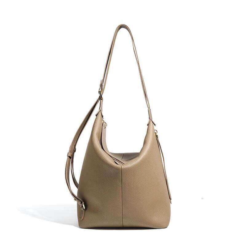 Jonlily Women Genuine Leather Shoulder Female Bucket Commuter Handbag Totes Ladies Crossbody Bag Daybag Purse -Kg1676 251027