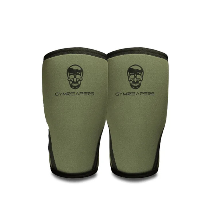 7mm Knee Pads Fitness Squatting Sports Protective Elasticity Hard Pulling Powerlifting Training Bodybuilding Knee Protector 251023