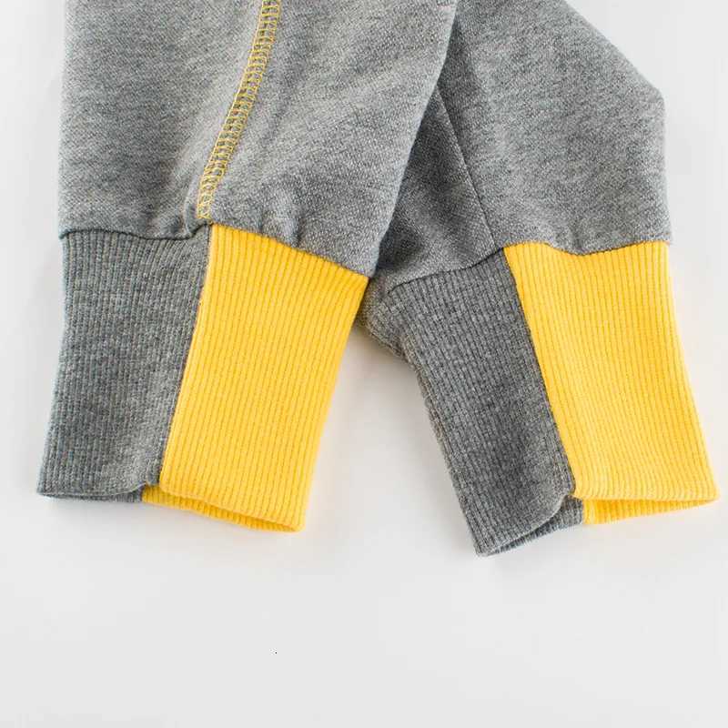 2024 Children Boys Girls Trousers Kids100 Cotton Solid Spring Autumn Sport Long Pants SweatpantsT251027