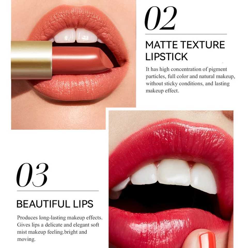 6Color Matte Lipstick Set Easy To Apply LongLasting Smooth Moisturizing Waterproof Lip Makeup W251027