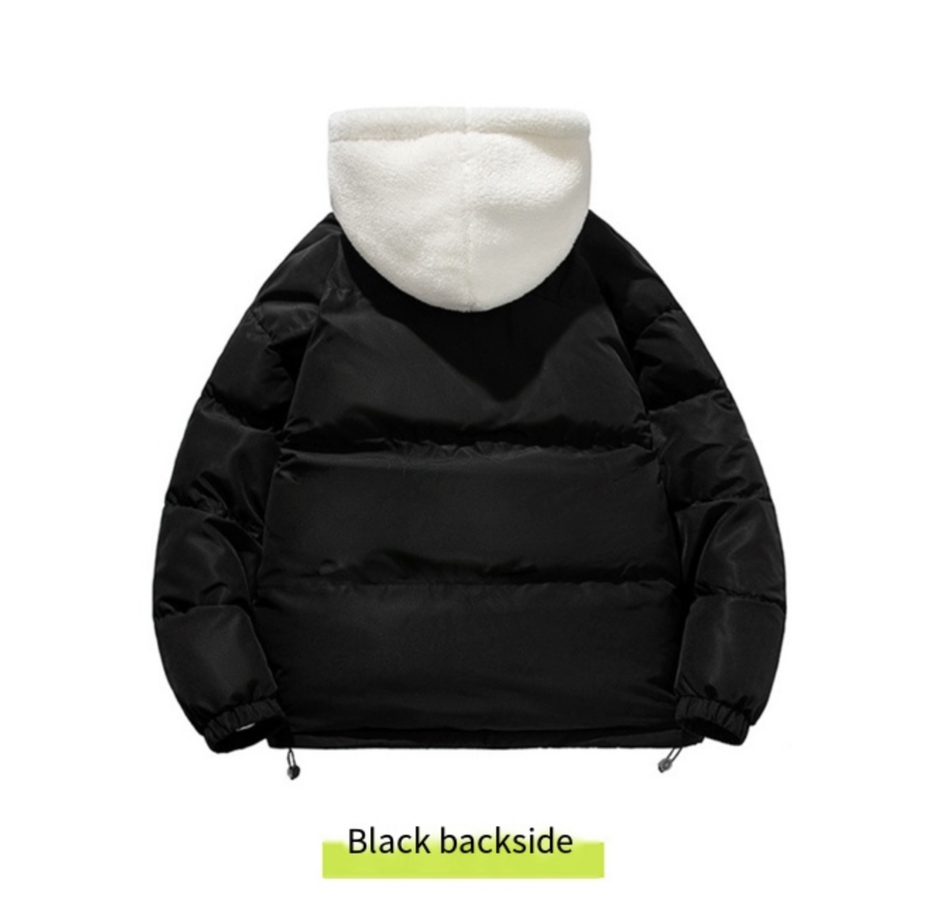 Women's Down & Parkas Warm Sherpa Lined Layered Look Hoodie Casual Unisex Winter Outerwear with Pockets