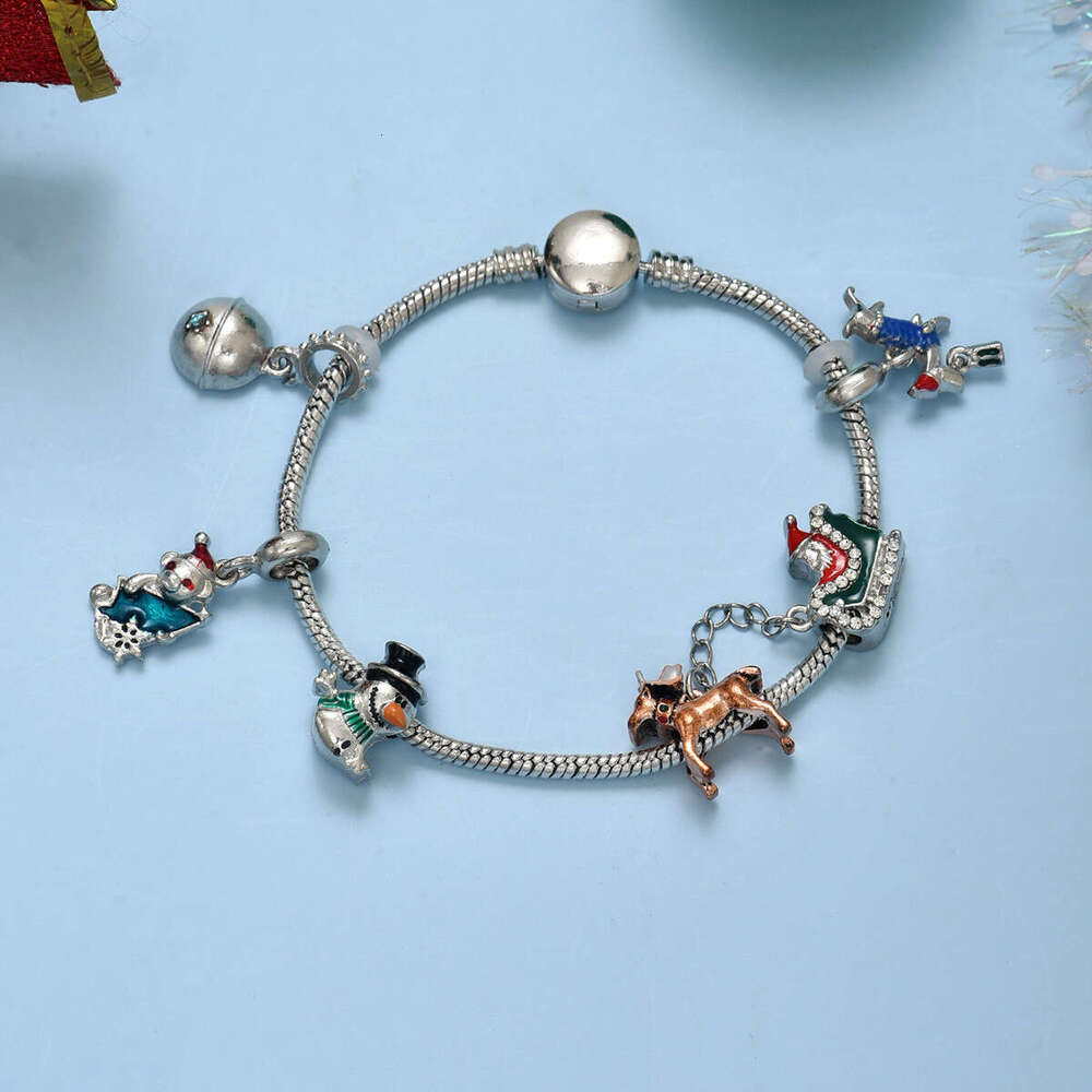 Halloween Cartoon Cute Oil Drop Bear Accessory Gift Christmas Tree Bracelet Hand Ornament