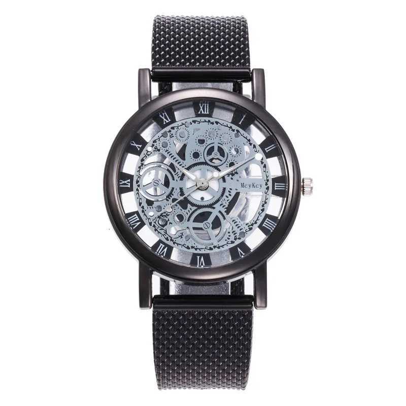 Fashion Casual Mens Watch Hollow Out Strap Watch Not Mechanical Expression Couple Watches for Man and Woman Relogio MasculinoT251027