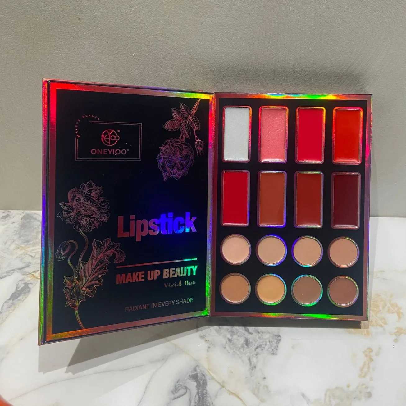 New 55Color Eyeshadow Palette Lipstick Highlighter Contour Palette Professional Makeup Kit with Shimmer Matte Eye ShadowsXJ251027