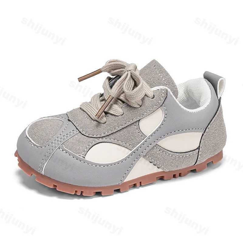 Autumn Children Casual Sneakers 2025 Retro Fashion Nonslip Boys Girls Casual Flat Shoes Baby Comfortable Outdoor Running Shoes S251027