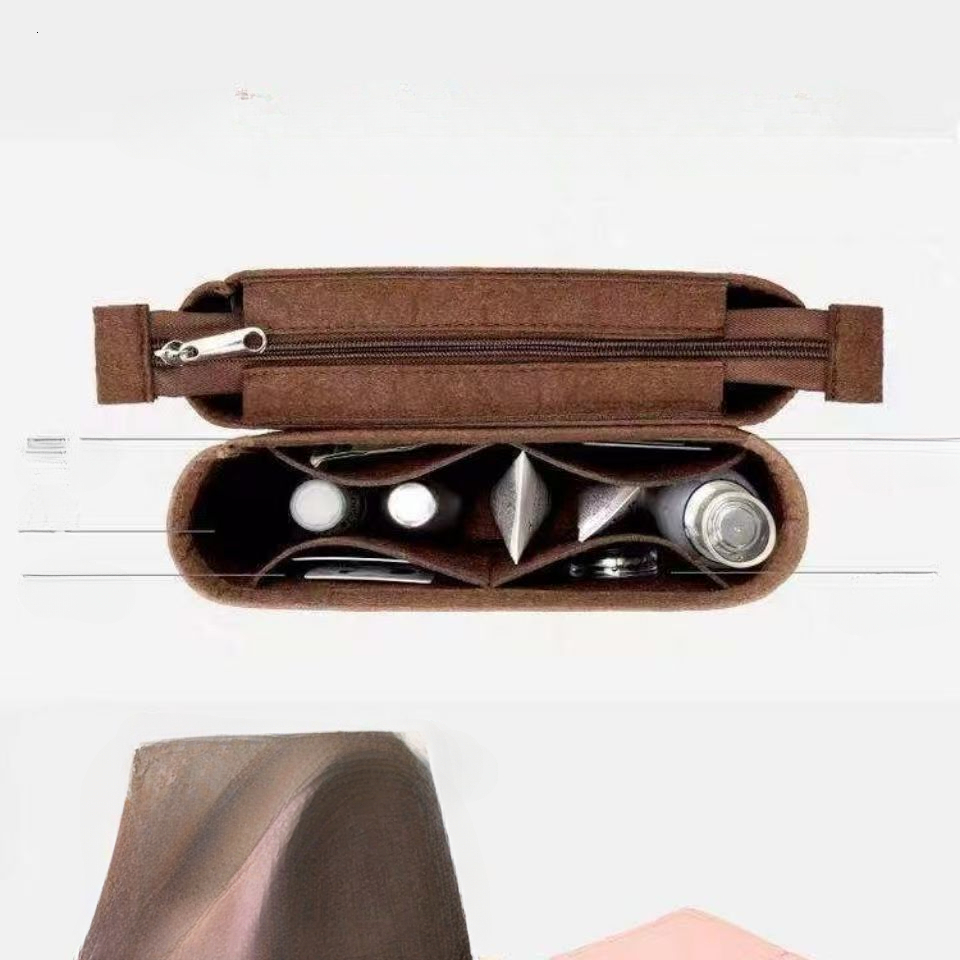 Designer felt inner bag, new bucket bag, lined storage bag, fashionable universal drawstring bag, inner bag