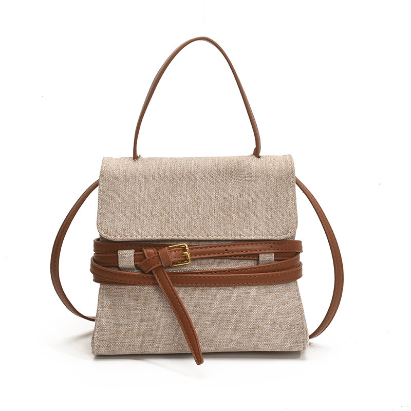 Free shipping designer bag Unique Design PU Leather Strap Handbag gold Pin Buckle Denim Bag High-end Flap Magnetic Buckle Handbag