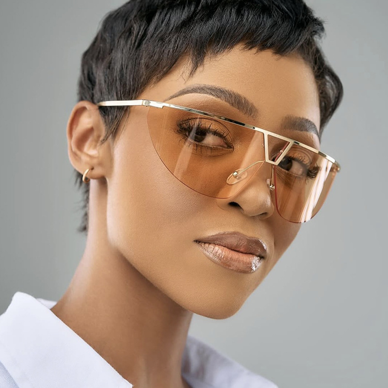 2025 Bold Statement Sunglasses for Women UV 400 Over sized Influencer Loved Fashion Shades