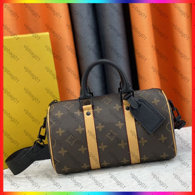 Designer Shoulder Bag women's Leather Denim Crossbody bag Luxury Brand high-quality Embossed Tote Purse Brown Flower classic retro casual capacity large Handbag