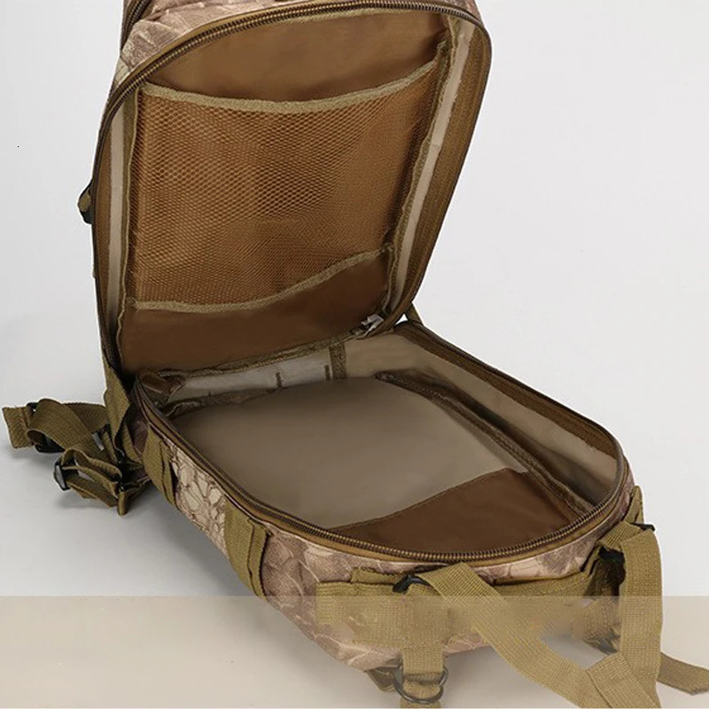 30L Military Tactical Bag Outdoor Sports Mountaineering Bag Oxford Waterproof Camouflage 3p Backpack for Camping Travel 11 Color 251021