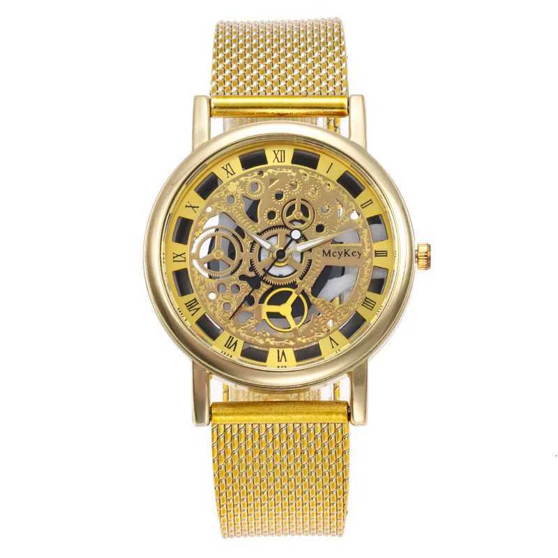 Fashion Casual Mens Watch Hollow Out Strap Watch Not Mechanical Expression Couple Watches for Man and Woman Relogio MasculinoT251027