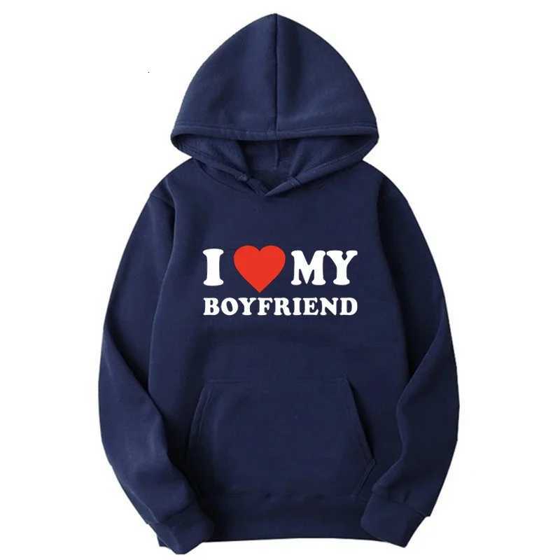 I Love My Boyfriend Girlfriend Printed Hoodie Couple Fashion Sports Shirt Harajuku Casual Top W251027