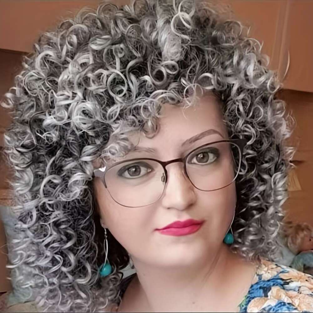 Women's Kinky Afro With Bangs Heat Resistant Synthetic Hair, Natural Look & Easy Maintenance, Beginner Friendly Everyday, Parties, Halloween, Cos