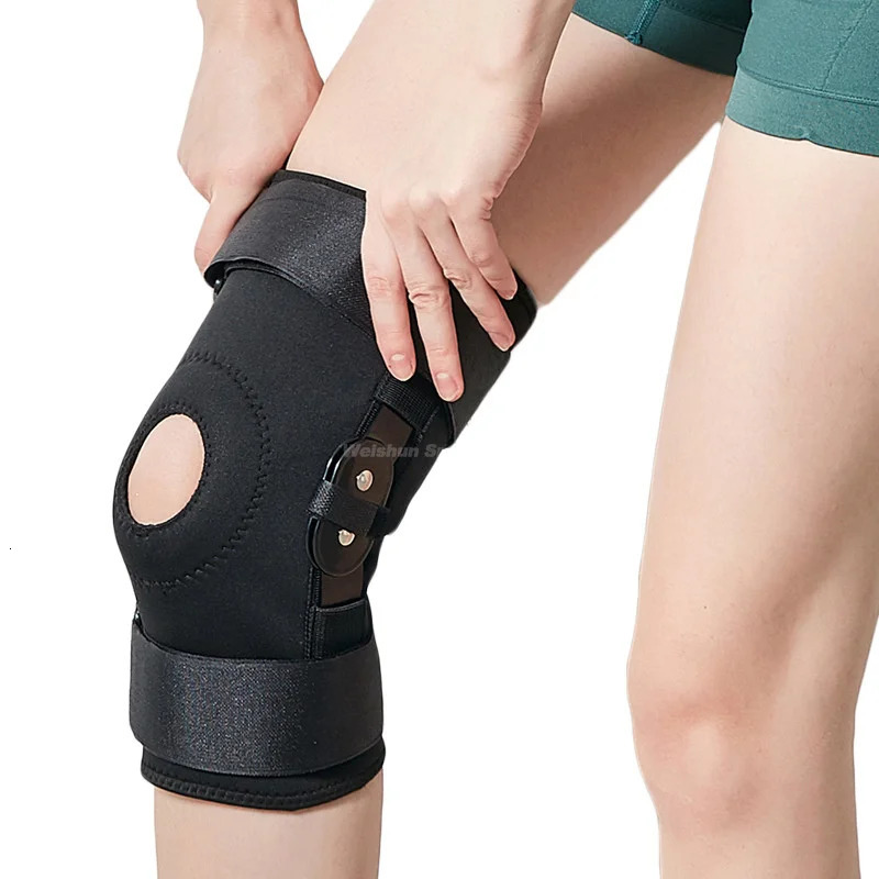 Hinged Knee Brace Orthopedic Meniscus Knee Pad With Side Stabilizers Arthritis Patella Protector Sports Kneepad Joint Pain ACL 251023
