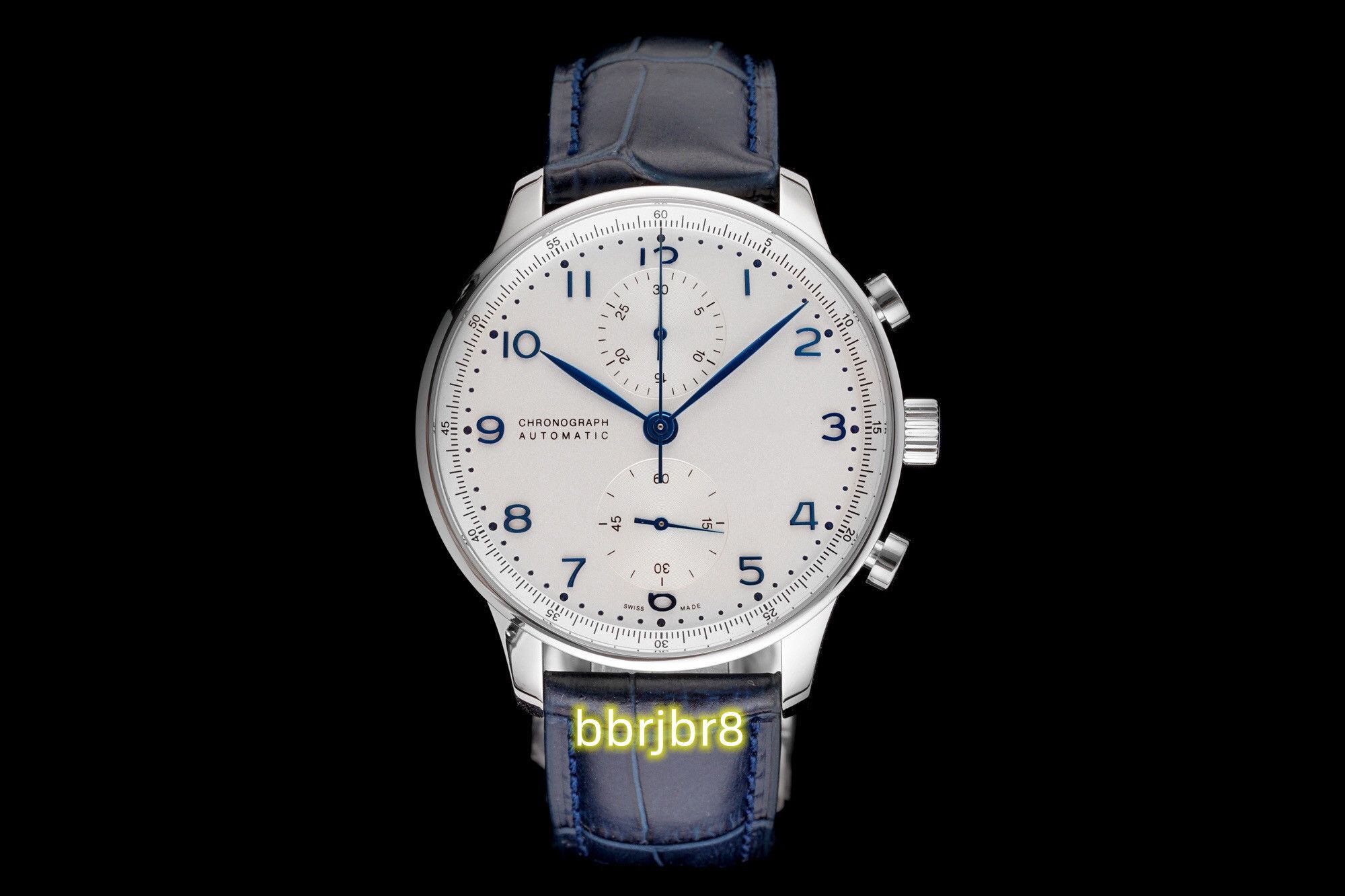 AZ 371615 Watches has a diameter of 41 mm and a thickness of 13 mm. The V2 version is equipped with a customized CAL.69355 movement sapphire glass mirror leather strap