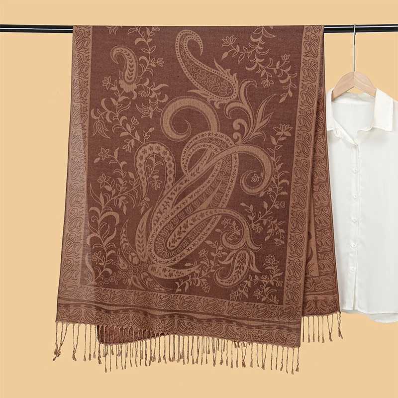 2024 Luxury Brand Cashmere Scarf Wen Print New Wraps Pashmina Travel Poncho Warm Blanket Winter Bufanda Shawl Fa StosW251027
