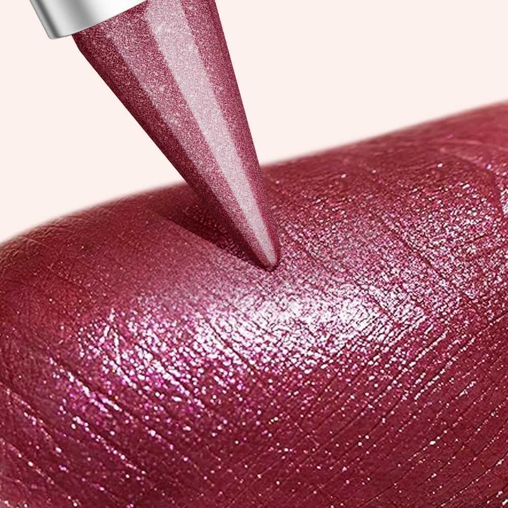 Alluring Purple Pearl Lipstick waterproof and longlasting with a metallic texture featuring a shimmering effect on the lips W251027