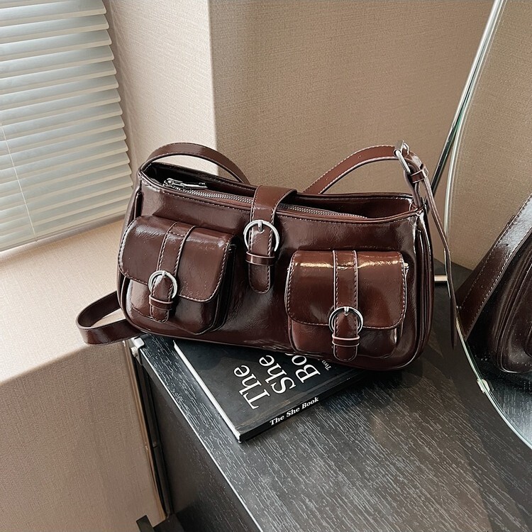 Free shipping designer bag High-end Underarm Bag for Women Commuting Small Square Bag New Spring Summer Fashion Casual Single Shoulder Crossbody Bag