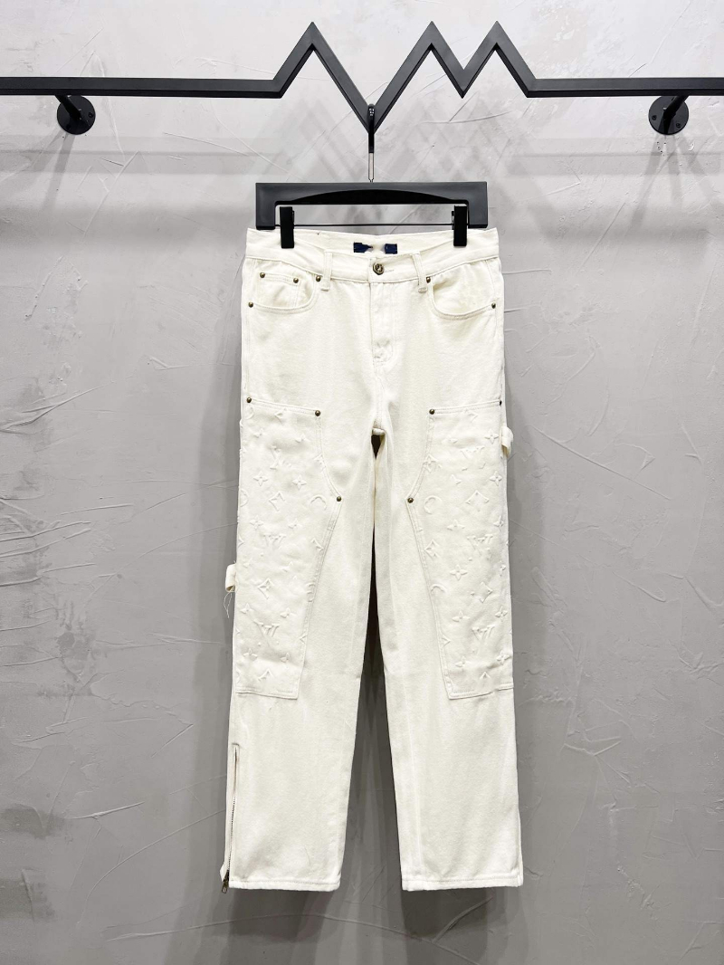 Casual Classic Baggy Pants Men's Korean Fashion Hip Hop Denim Straight Wide Leg Trousers Men's Jeans High Street Pant alones