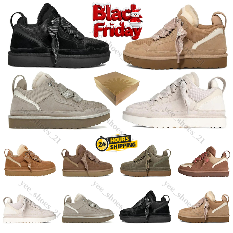 2025 Designer Lowmel Boots Trainers Casual Shoes Australian Boots Highmel Sneakers Womens Baskets Sand Wool Sheepskin Winter Genuine Leather Runner Fall Size 35-45