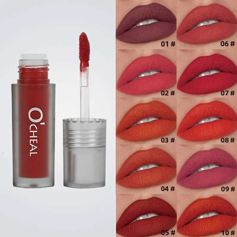 0PCSSET Matte Velvet Lip Gloss Set Hydrating Moisturizing NonSticky Liquid Lipstick W251027