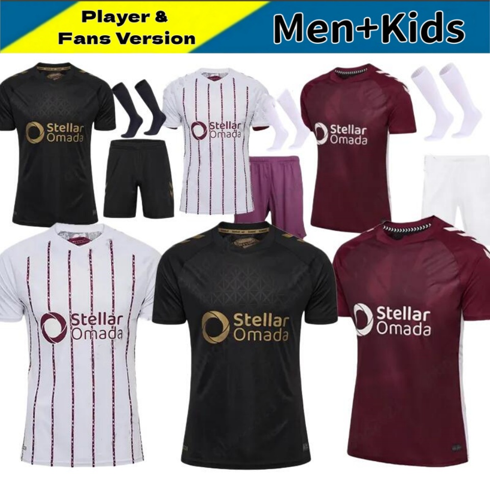 3XL 4XL 25 26 Hearts of Midlothian Soccer Jerseys 2025 2026 Home Away Third Fans Version BOYCE SHANKLAND DEVLIN VARGAS McKay Mens Football Shirts Kids Kits