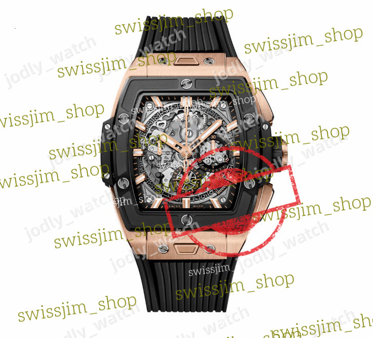 Hublotxs Mens Watch Watch High Quality Bigbangs Watch Luxry Man Watch Designer Automatic Watch High Quality Multifunctional Watch Wtih Box Belt Quartz 25e