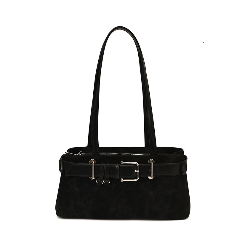 Free shipping designer bag Frosted Handheld Suede Underarm Bag for Women Autumn and Winter New Versatile Large Capacity Shoulder Bag