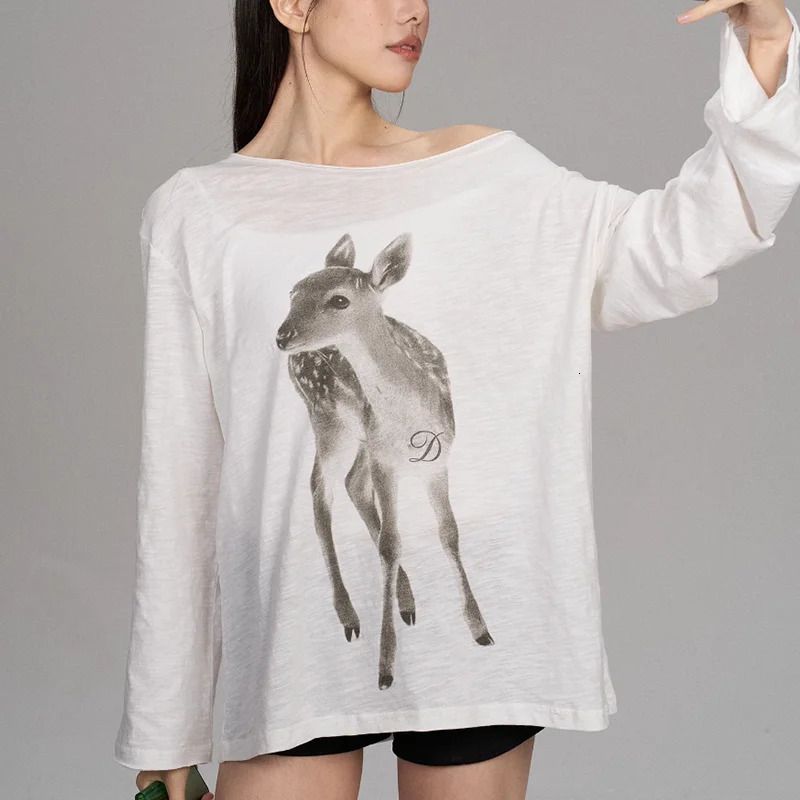 Onalippa Breathable Summer Thin Sunscreen Cover Slim Long Sleeve Tshirt Air Conditioning Shirt Casual Loose Lazy Top Women 251027