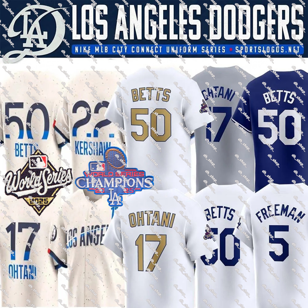 #17 Shohei Ohtani Jersey dodgers Jersey #5 Freddie Freemann Jersey #18 Yoshinobu Yamamoto Jersey 50 Mookie Bettss shirt Blake Snell Jackie Robinson Baseball Jerseys