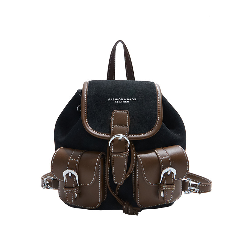 Free shipping designer bag Multi-pocket Backpack New Autumn Winter Matte Mini Backpack Travel Photography Versatile School Bag