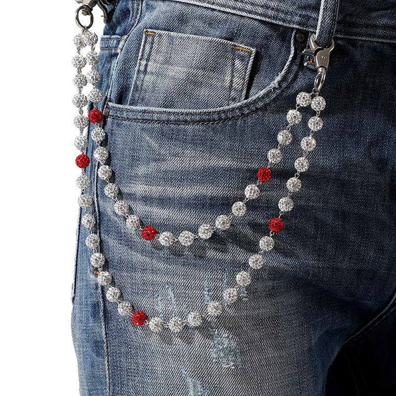 IEFB Mens Jeans Accessories Womens Chain Fashion Waist Chains Handmade Accessory 9X102 251023