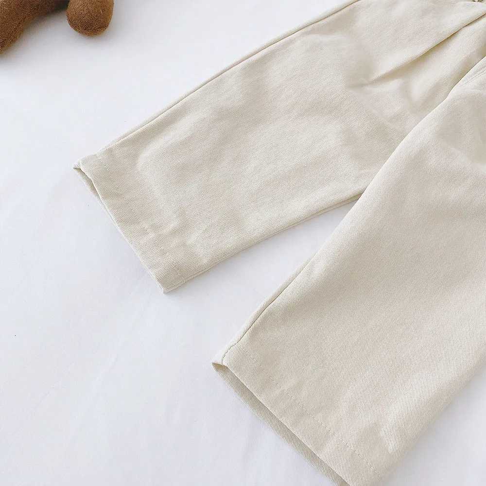 Children Pants Autumn Spring Casual Cotton Canvas Pants Fashion Kids Boys Girls TrousersT251027