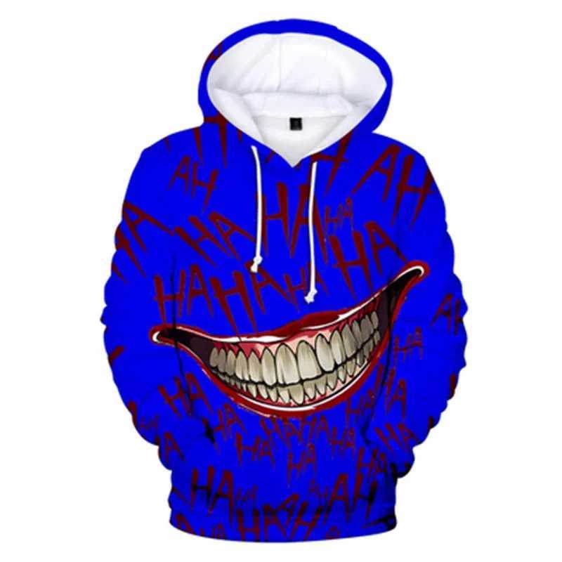 Mens expression Hoodies Sweatshirt Fashion Long Sleeve Crew Neck 3D Print Party Holiday Streetwear White Drawstring Fall Hoodie W251027